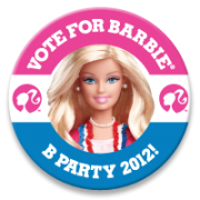 I Can Be President B-Party Barbie