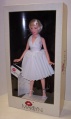 White Dress 18,5" Vinyl Doll