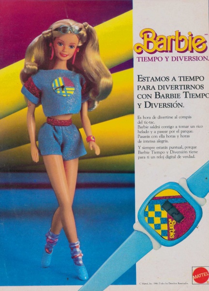 Файл:1986 Barbie Tiempo y Diversion Aurimat.jpg