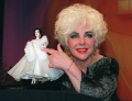 Elizabeth Taylor with OOAK doll